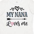 thumbnail image 4 of Inktastic My Nana Grandma Loves Me Girls Girls Toddler T-Shirt, 4 of 5