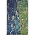 thumbnail image 1 of Unique Loom Estrella Earth Tones Rug 3' 3 x 5' 3 Rectangle Navy Blue/Green, 1 of 1