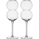 thumbnail image 1 of 2pcs Glass Cocktail Goblets Glass Drinking Cups Cold Water Glasses Restaurant Red Wine Goblets, 1 of 3