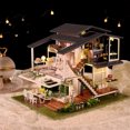 thumbnail image 3 of kit de casa pequeña con música, kit de casa en miniatura a escala 1:24 Monet Garden, gran regalo de artesanía hecho a mano para cumpleaños, día de la madre XianweiShao 1327533050531, 3 of 5