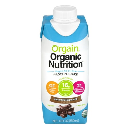 UPC 851770003193 product image for Orgain Organic Nutrition Protein Shake Smooth Chocolate, 11.0 FL OZ | upcitemdb.com