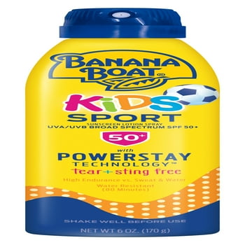 Banana Boat Kids Sport Sunscreen Spray SPF 50+, 6 oz