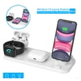 thumbnail image 1 of Wireless Charger, Multifunctional Desktop Fast Wireless Charger for Mobile Phone Smartwatch Earphones, 1 of 8