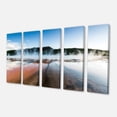 thumbnail image 2 of Grand Prismatic Spring at Sunset - Seashore Canvas Art Print, 2 of 3