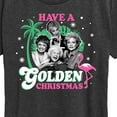 thumbnail image 3 of Golden Girls - Have A Golden Christmas - Women's Short Sleeve Graphic T-Shirt, 3 of 5