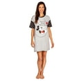 thumbnail image 3 of Disney Chemise de Nuit pour Femme, T-Shirt Graphique de Nuit, Tenue d'Intérieur, 3 of 4