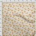 thumbnail image 3 of oneOone Cotton Poplin Fabric Watercolor Floral_Printed Fabric 1 Yard 56 Inch Wide, 3 of 4