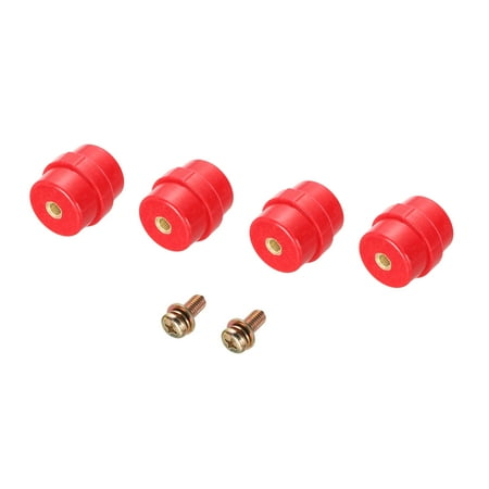 

Insulator 4pcs SM40 High Strength Standoff Insulators with M8 Screw for Power Distribution Cabinet