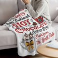 thumbnail image 3 of Christmas Hot Chocolate Throw Blanket for Couch, Soft Lightweight Flannel Fleece Blanket, Winter Cocoa Vintage Microfiber Plush All Season Decorative Blankets Gifts for Sofa Office Lap 30"x40", 3 of 9