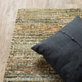 thumbnail image 3 of 3'x5' Gold and Green Abstract Area Rug, 3 of 3