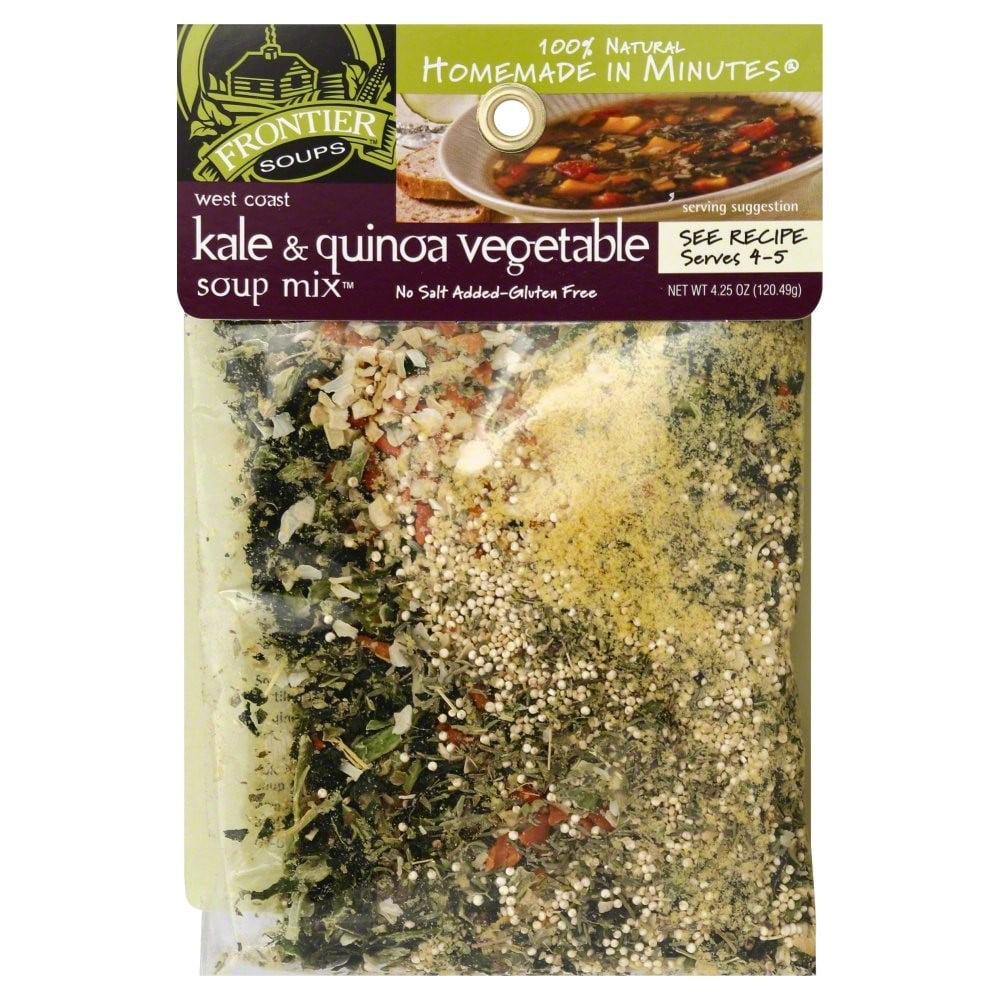 Frontier Soups West Coast Kale & Quinoa Vegetable Soup Mix, 4.25 Oz