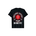 thumbnail image 1 of [Camiseta de apoyo emocional (edición limitada)] NUEVA camiseta de apoyo emocional (edición limitada) para perros de servicio. No se permite acariciar a humanos. Fabricada en EE. UU., 1 of 6