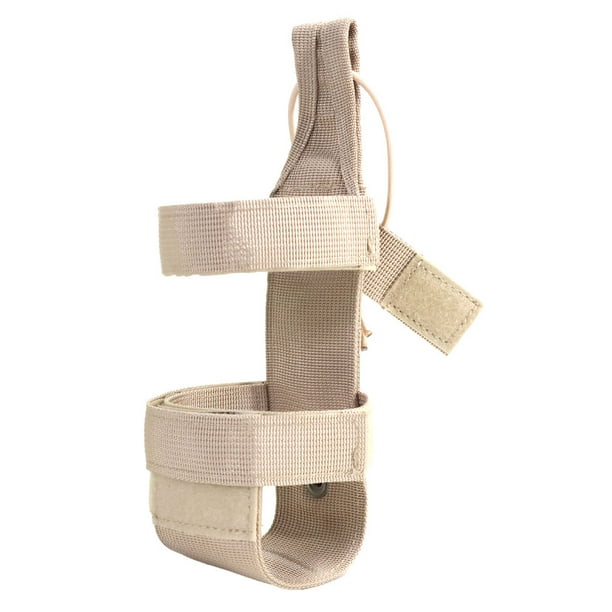 Funda de nailon Naiovety para botella de agua resistente al agua Caqui