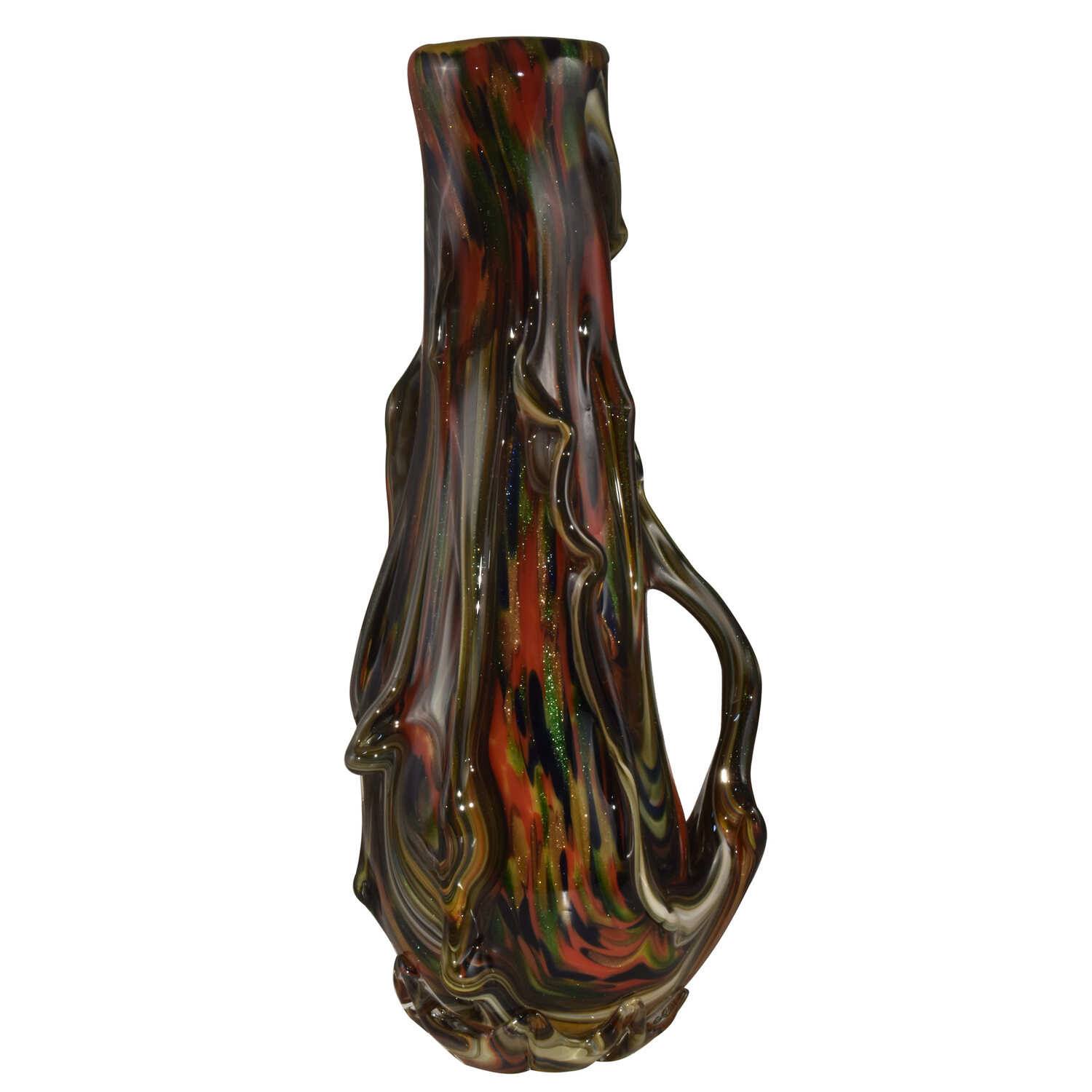 Dale Tiffany Glass Asymmetrical Contemporary Sculptures