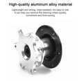 thumbnail image 2 of Mistaha Universal Aluminum Alloy Steering Wheel Quick Release Kit - Silver - Fast Detach - Car Modification Formula, 2 of 5