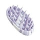 thumbnail image 4 of Masajeador del cuero cabelludo para el cabello, cepillo para el cuidado del cuero cabelludo, depurador del cuero cabelludo húmedo y seco para mascotas Violeta claro, 4 of 9