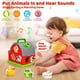 thumbnail image 3 of Juguete Montessori Musical Farm Animal Barn para niños pequeños de 1 a 3 años, 3 of 8