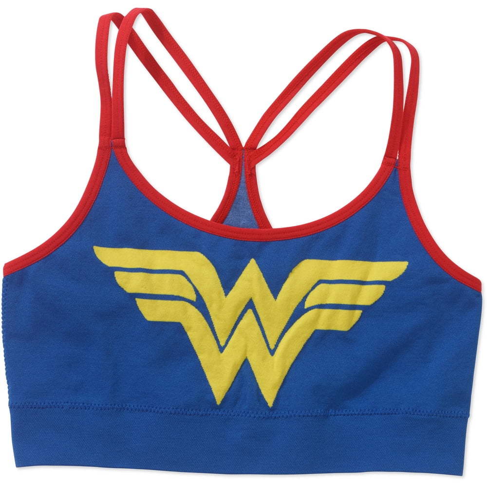 Wonder Woman Ladies' Seamless Bralette
