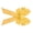 Yellow, variant on Faux Burlap Ribbon Bows Farmhouses Wreath Bows for Outdoor Indoor Front Door Home Decorations Tree Toppers Bowknot