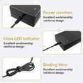 thumbnail image 2 of XMHEIRD AC Adapter Charger For JmGO V8 Projector Theater 1920X1080P FHD 4K Video Power, 2 of 5