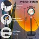 thumbnail image 4 of Sunset Lamp Projection 16 Colors Changing Projector Sunset Lamp with Remote LED Rainbow Atmosphere Night Light, 4 of 4