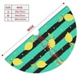 thumbnail image 5 of Kll 30" Christmas Tree Skirt Lemon Xmas Tree Skirts Mat For New Year Xmas Holiday Party Indoor Outdoor Home Decoration, 5 of 9