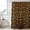 Brown, variant on Blue Leopard Print Shower Curtain, Waterproof Shower Curtains for Bathroom, Vintage Abstract Animal Patterned Art Washable Fabric Bathtub Curtain Set Bath Decor with 12 Hooks 48"x72"