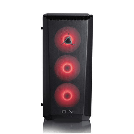 CLX - SET Gaming Desktop - Intel Core i9 10900KF - 32GB Memory - NVIDIA GeForce RTX 3070 - 960GB SSD + 4TB HDD - Black