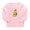 Petal Pink, variant on - Chickadee Bird & Sunflower Flower Watercolor Long - Long Sleeve Infant T-Shirt