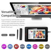 XP-PEN Graphic Tablet Artist 13.3 Pro Digital Drawing Monitor with Pen for Laptops 13.3 Inch IPS Display شاشة مصفحة كاملة للرسوم المتحركة والمبتدئين