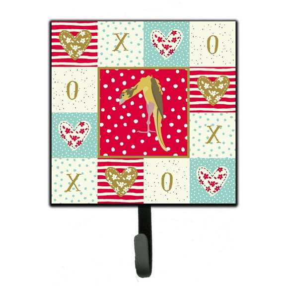 Carolines Treasures CK5503SH4 4.25 x 1 x 7 in. Jibso Canary Love Leash or Key Holder