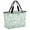 LightGreen, variant on Watercolor Grey Floral Beach Bag for Women, Large Breathable Mesh Beach Tote Bag, Gray Ombre Botanical Summer Sandproof Lightweight Travel Bags for Vacation Picnic Swimming Pool 15.7"x15.7"x9.1"