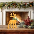 thumbnail image 1 of Hot6sl Ofertas Del Día Colgante de Árbol de Navidad de Peluche con Forma de Reno, Adorno de Ciervo para Fiesta Navideña, 1 of 5