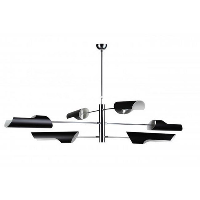 Control Brands LBC075BLK Demandeesund Chandelier&44; Noir