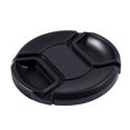 thumbnail image 4 of Black 62mm Center Pinch Design Front Lens Cap Cover, 4 of 8