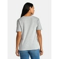 thumbnail image 3 of Cinnamoroll Women's Graphic Tee with Short Sleeves, Sizes XXS-XXL, 3 of 5