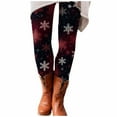 thumbnail image 2 of Outfmvch Holiday Leggings for Women Flannel Leggings Christmas Leggings for Women Plus Size Plus Size Leggings Straight Leg Pants Women Wide Leg Pants Woman Plus Size Cargo Pants Watermelon Red Xl, 2 of 6