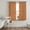 Orange, variant on Plaid Beige Sheer Curtains 84 Inch Length 2 Panels Set, Modern Abstract Geometric Checkered Lines Voile Window Treatment Rod Pocket Curtains Sheers Drapes for Bedroom/Living Room/Kitchen 52"x84"x2