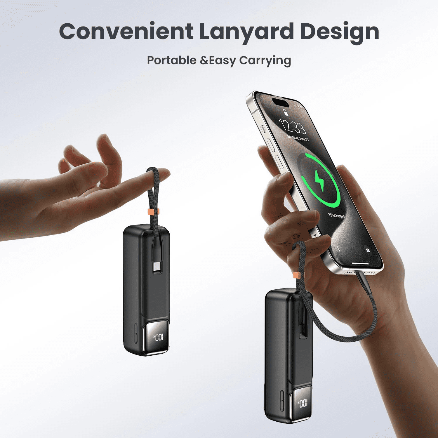 Entronix Mini Power Bank - 5000 mAh USB-C