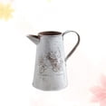 thumbnail image 3 of Jarrón de campo francés antiguo, jarra Original, Cubo de peltre Retro, jarrón, decoración de jardín Ormromra WL-00788-2, 3 of 9