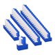 thumbnail image 3 of 50 unidades de portavasos de cartón resistentes al desgarro con diseño floral. azul, 3 of 9