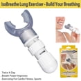 thumbnail image 4 of Isobreathe Lung Exerciser - La respiración pulmonar de resistencia ajustable estimula las vías respiratorias para cardio fitness o deportes ISOBREATHE ASI7023, 4 of 5