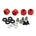 thumbnail image 1 of 4 PCS Metal Hex Wheel Hubs Widen Adapter Kit 8/9MM Thickness For 1/10 RC Car For Traxxas Spare Part, 1 of 2