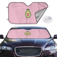 thumbnail image 4 of Goofa Cute Avocado Printed Car Windshield Sunshade,Foldable Reflective Sun Visor,UV Protection Heat Blocker Sunshade,Car Cooling Accessory-Small, 4 of 7