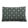 thumbnail image 1 of Ahgly Company Patterned Indoor Rectangular Eggplant Purple Lumbar Throw Pillow, 13 inch by 19 inch, 1 of 5