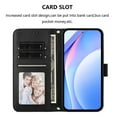 thumbnail image 3 of For Google Pixel 8 Pro Litter Panda Embossing Leather Phone Case with RFID Blocking Card Slot Wallet Magnetic Clasp Lanyard Flip Stand Case,Black,For Google Pixel 8 Pro, 3 of 9
