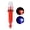 Blue, variant on Electronic Marine Flares LED Emergency Signal Light Waterproof Boat Safety Strobe for Fishing Boats Kayak 10.2*1.6 inches
