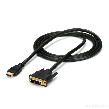 UPC: 0065030809597 | StarTech.com 6ft HDMI to DVI D Adapter Cable – Bi-Directional – HDMI to DVI or DVI to HDMI Adapter for Your Computer Monitor