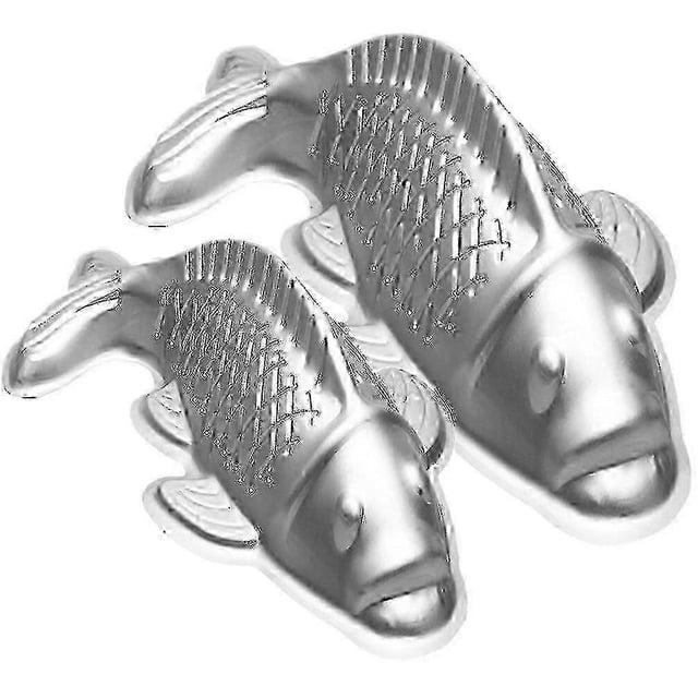 2pcs Cake Making Mold, Fish Shape Metal Baking Mold, Food Jelly Mold Baking Tool
