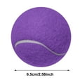 thumbnail image 3 of 6 Pack Tennis Balls for Training and Practice High Elasticity Tennis Balls for Beginners and Dogs with Mesh Carry Bag Perfect for Pet Dog Fetch Training and Beginner Tennis Lessons, 3 of 5